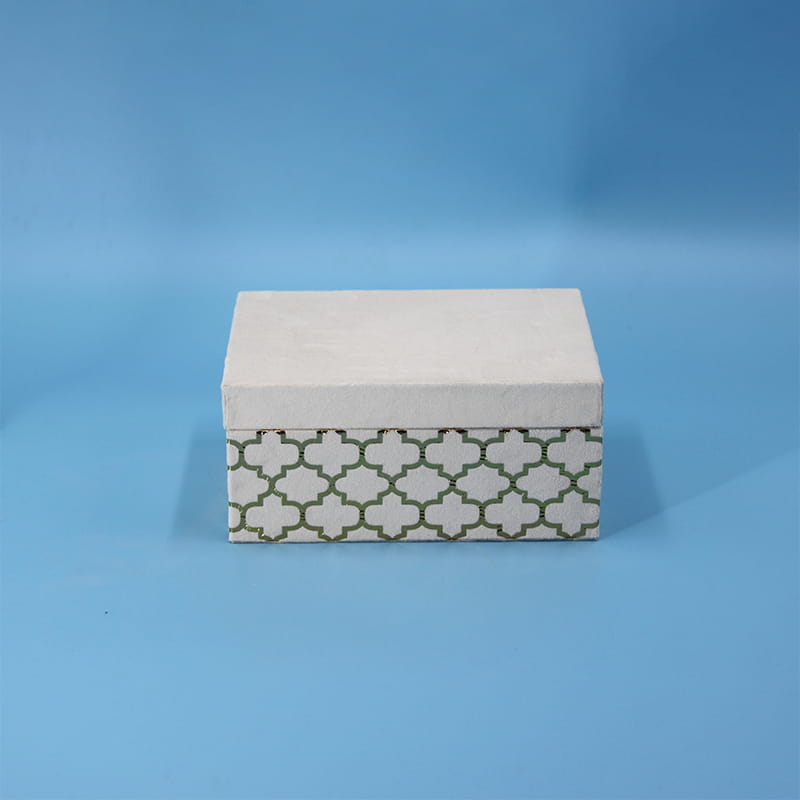 Heiße neue Produkte Quadratischer Rechteck-Ring-Ohrring-Halsketten-Schmuck-Aufbewahrungsbehälter