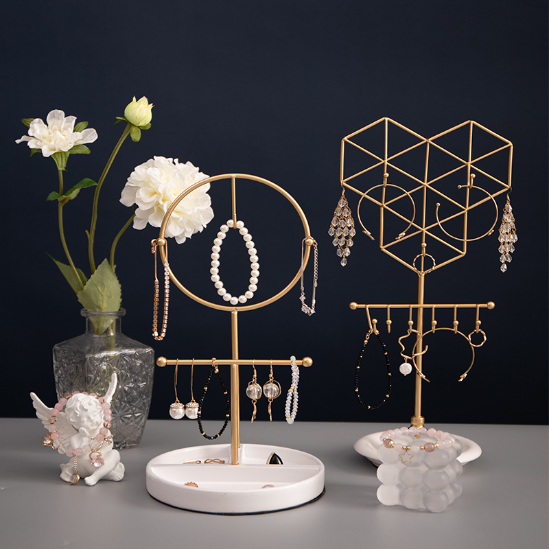 Halskette Armband Schmuckhalter aus Metall