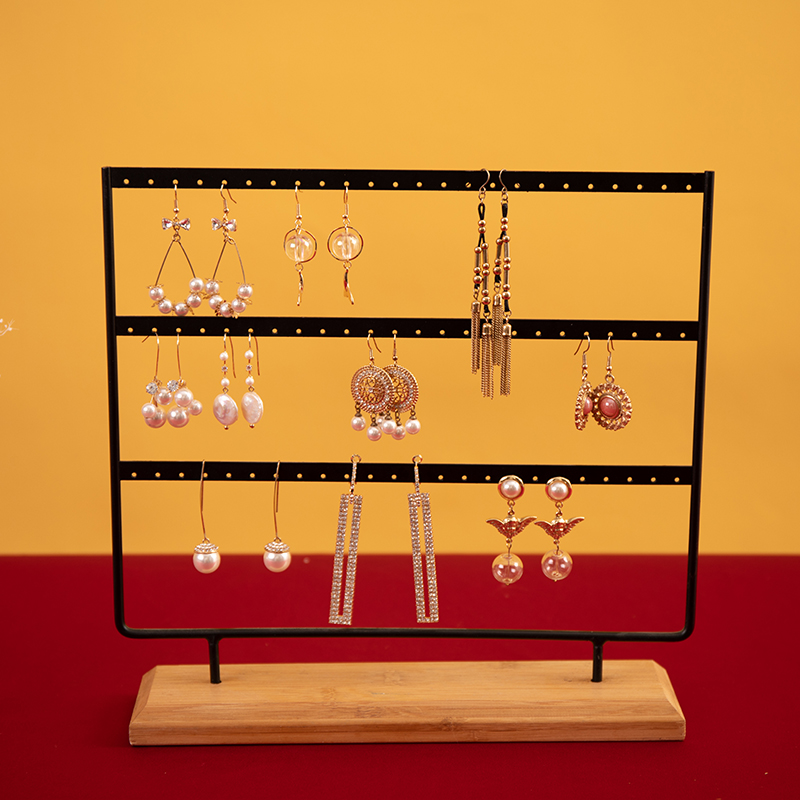 Kundenspezifischer Schmuckständer-Organizer aus Metall, Halsketten-Organizer, Schmuckdisplay